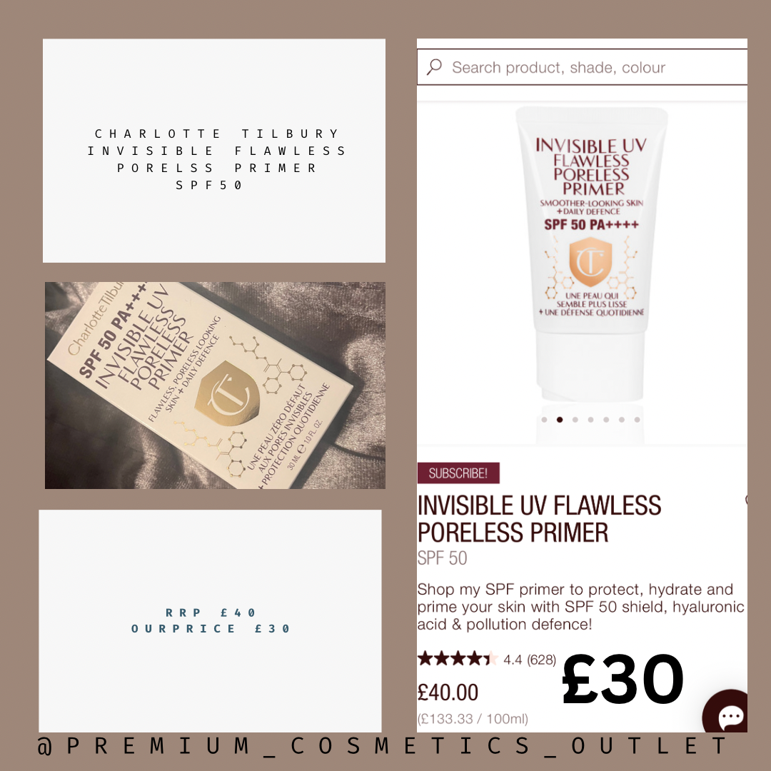 Copy of Charlotte Tilbury - Invisible UV Flawless Poreless Primer (TEST)